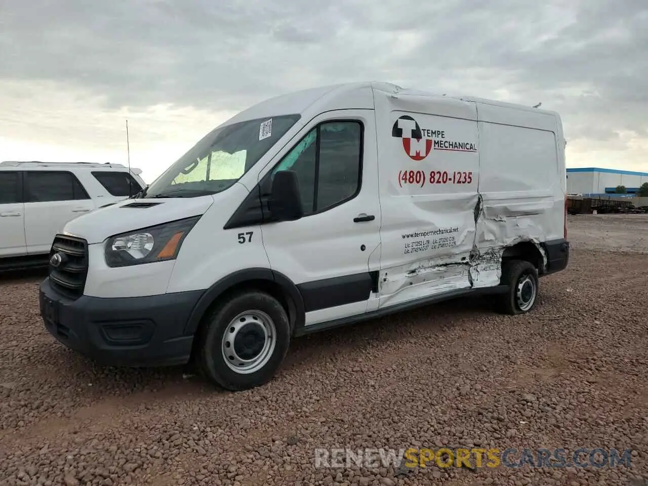 1 Фотография поврежденного автомобиля 1FTBR1C89LKA43069 FORD TRANSIT 2020