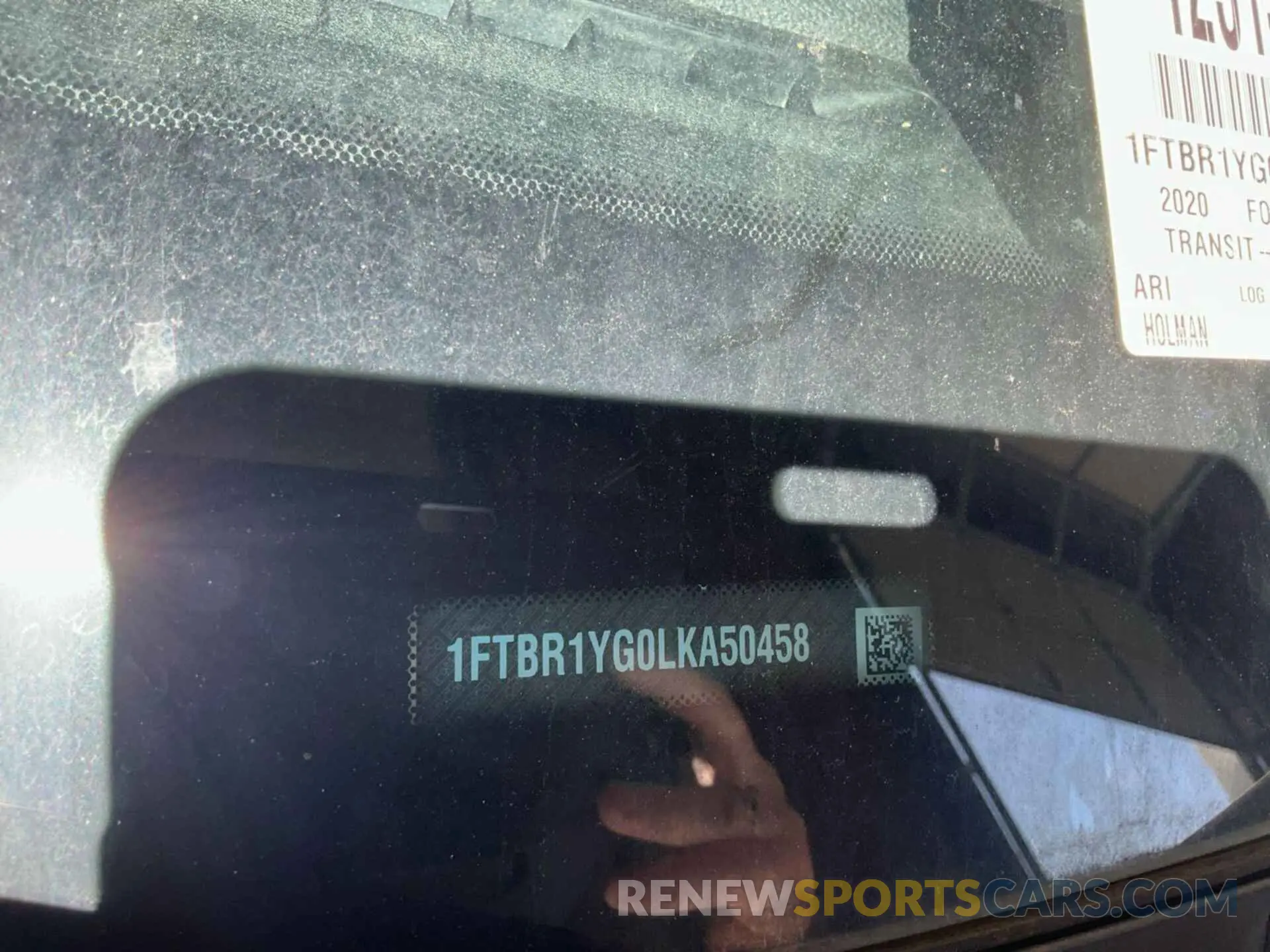 22 Photograph of a damaged car 1FTBR1YG0LKA50458 FORD TRANSIT 2020