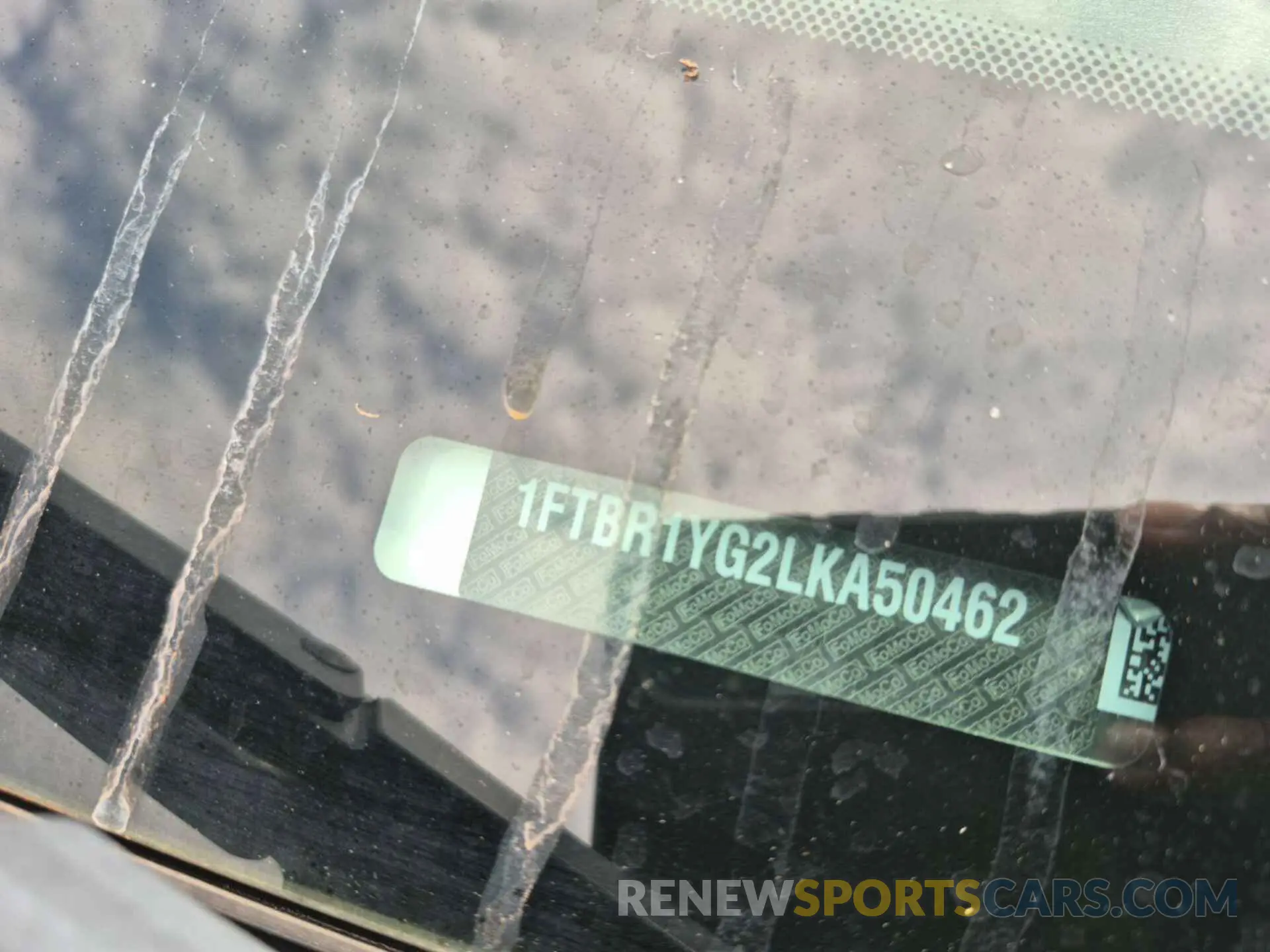 14 Photograph of a damaged car 1FTBR1YG2LKA50462 FORD TRANSIT 2020