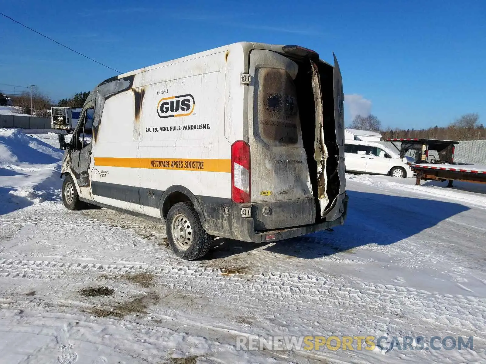 3 Photograph of a damaged car 1FTBR2C87LKA67456 FORD TRANSIT 2020