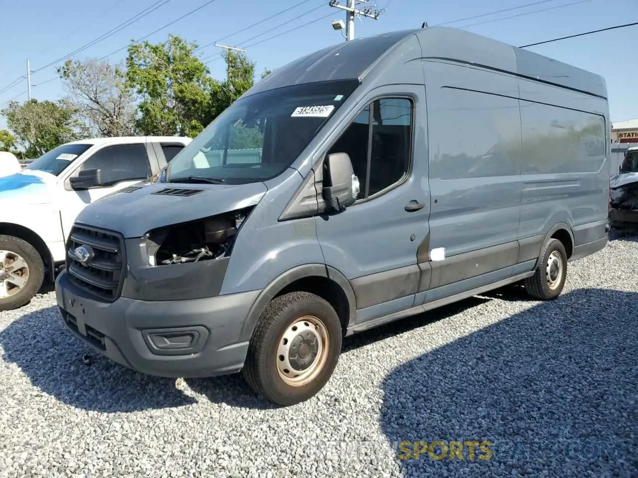 1 Photograph of a damaged car 1FTBR3X83LKA72217 FORD TRANSIT 2020