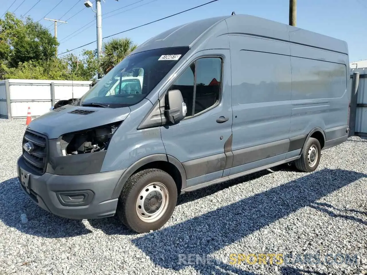 1 Photograph of a damaged car 1FTBR3X87LKA72219 FORD TRANSIT 2020