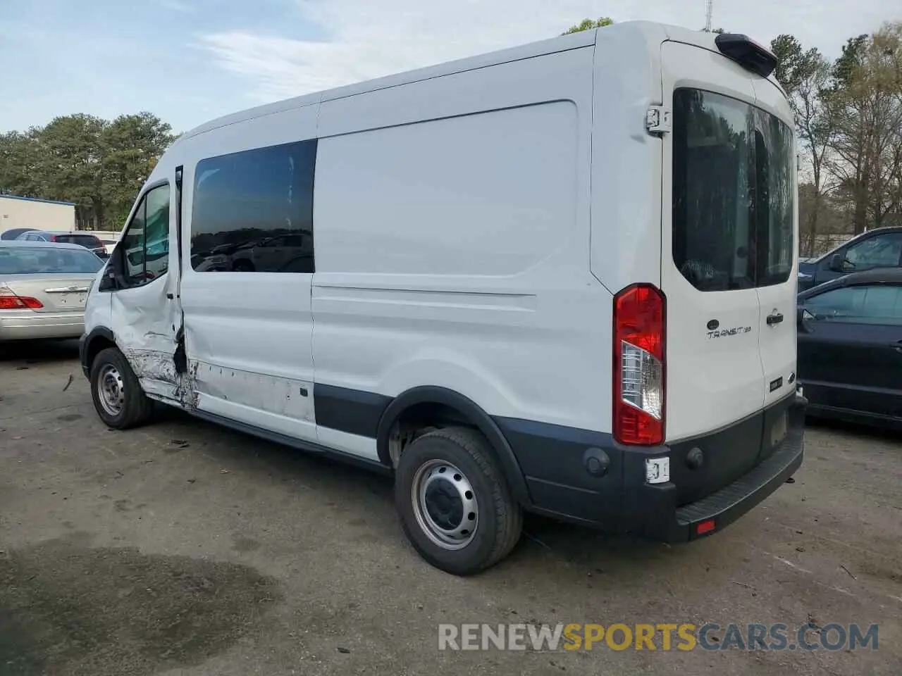 2 Photograph of a damaged car 1FTYE1D87LKB37438 FORD TRANSIT 2020
