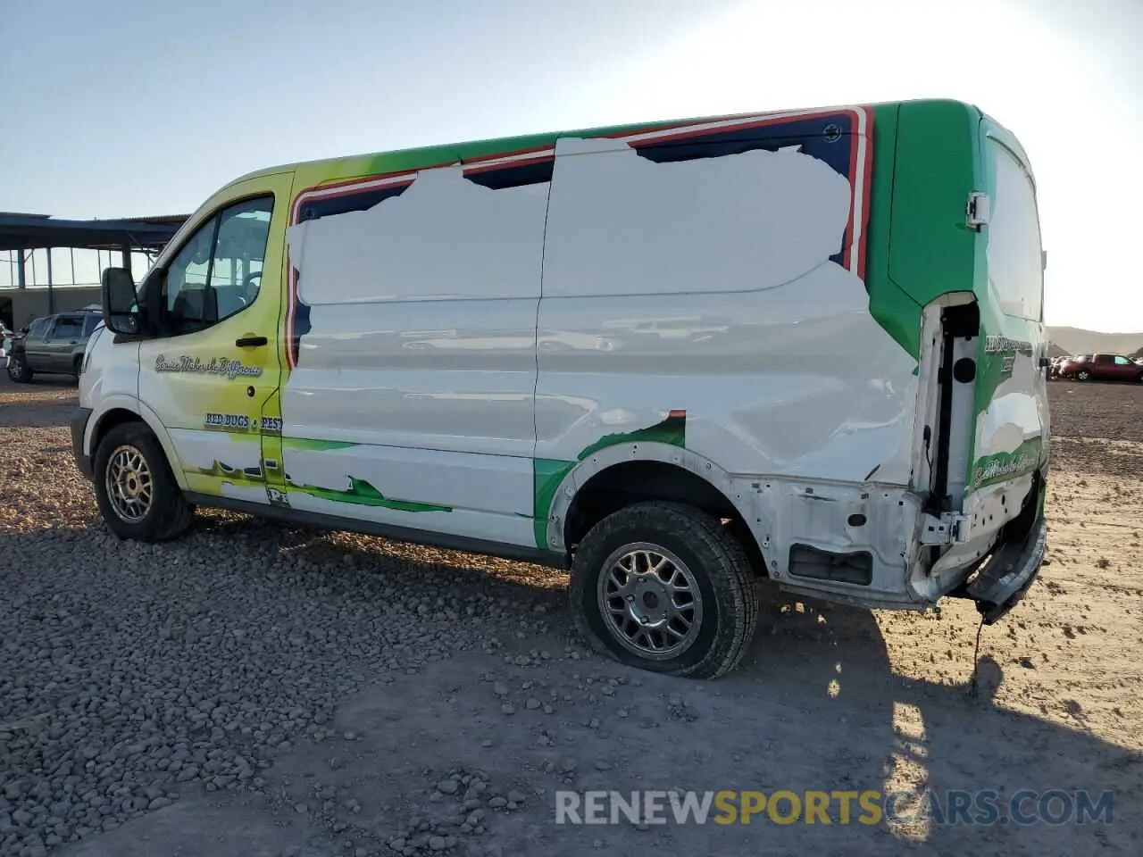 2 Фотография поврежденного автомобиля 1FTYE1Y8XLKB43776 FORD TRANSIT 2020