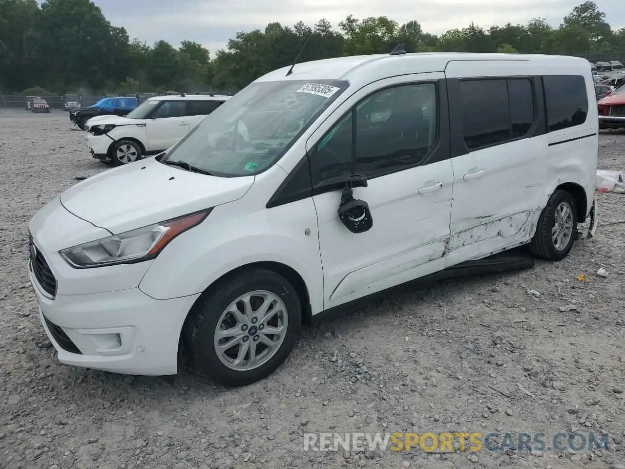 1 Photograph of a damaged car NM0GE9F24L1447732 FORD TRANSIT 2020