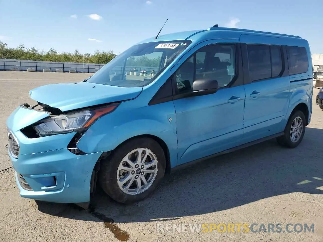 1 Photograph of a damaged car NM0GE9F2XL1476037 FORD TRANSIT 2020