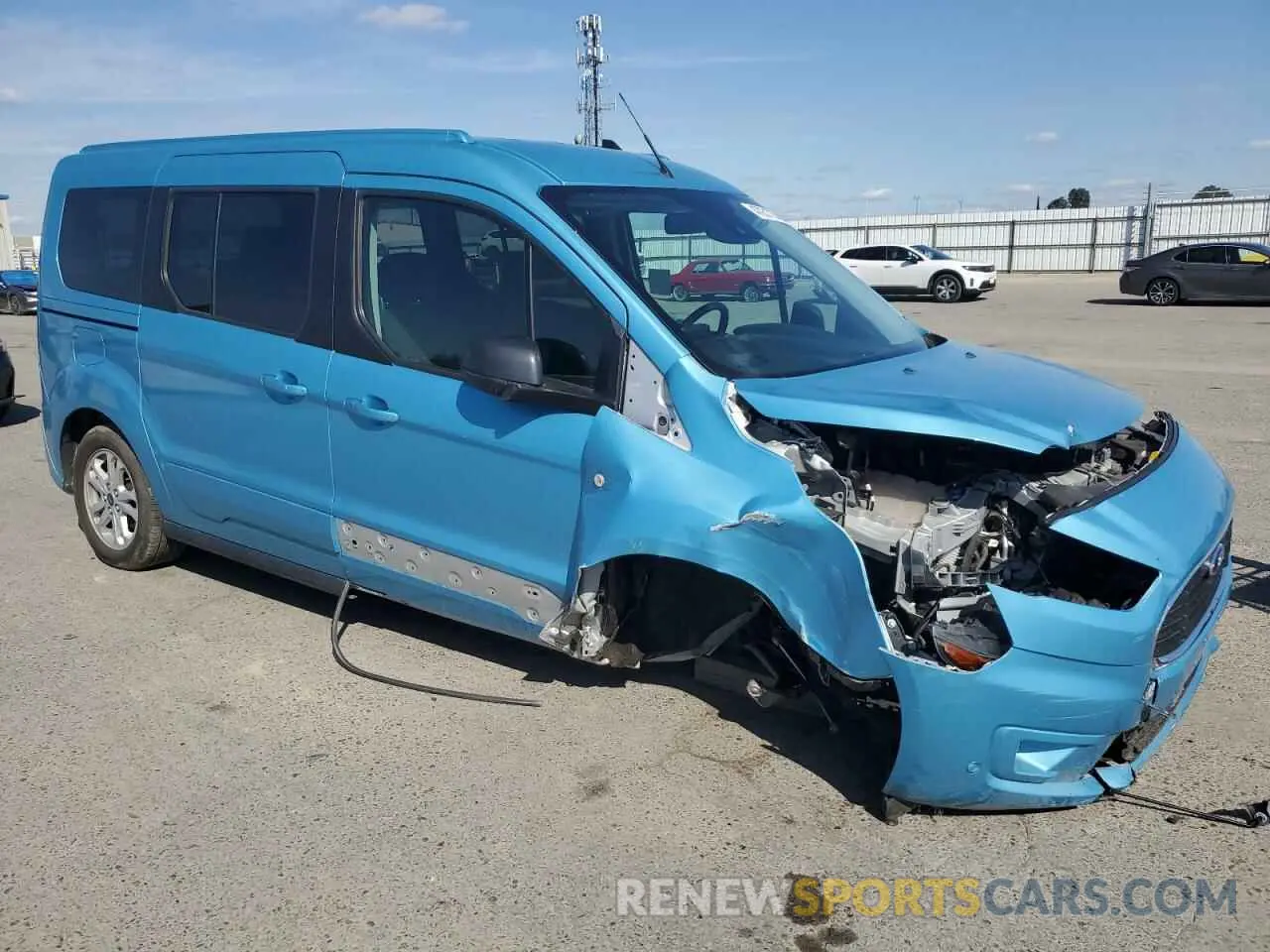 4 Photograph of a damaged car NM0GE9F2XL1476037 FORD TRANSIT 2020