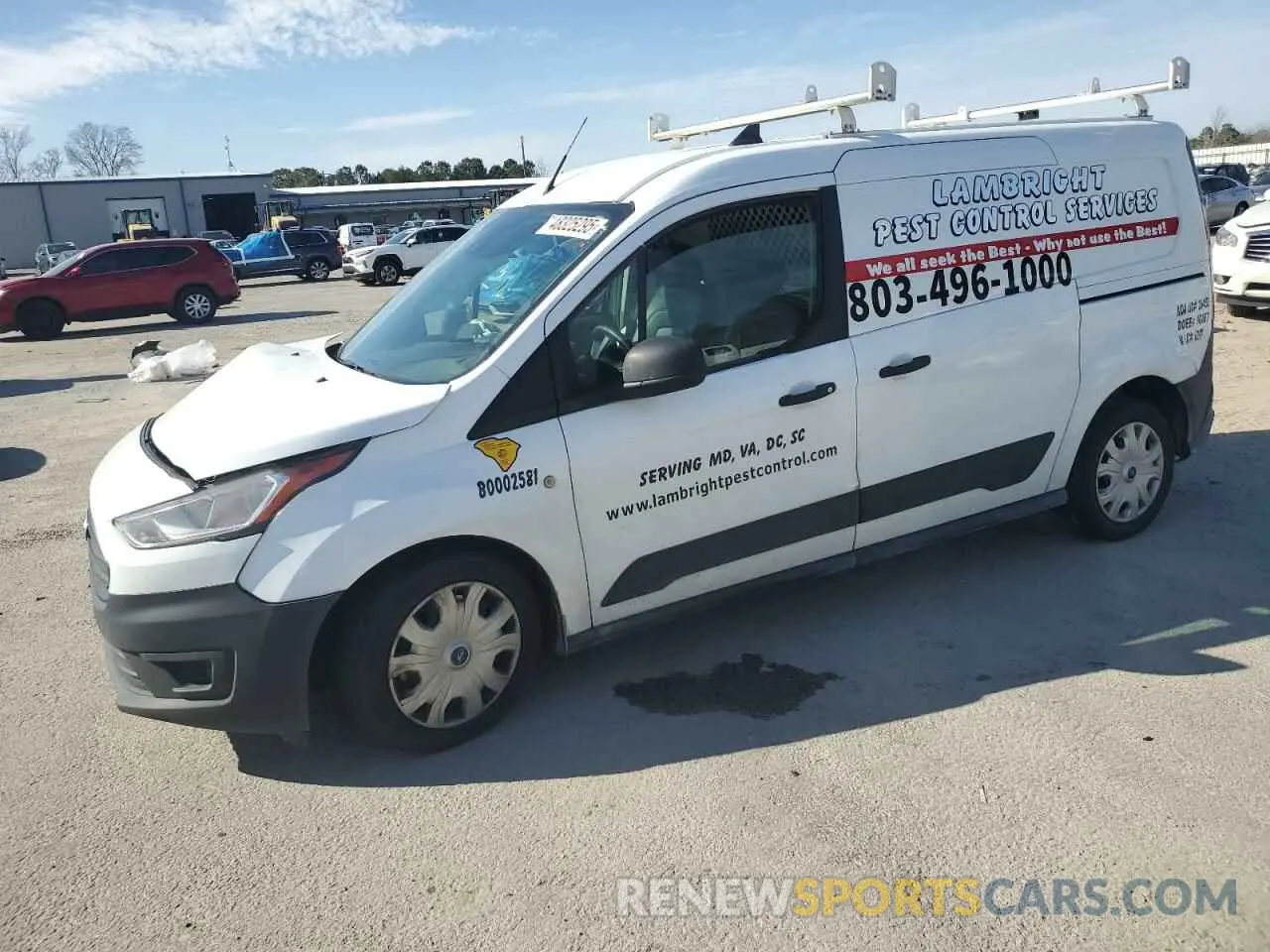 1 Photograph of a damaged car NM0LS7E27L1453571 FORD TRANSIT 2020