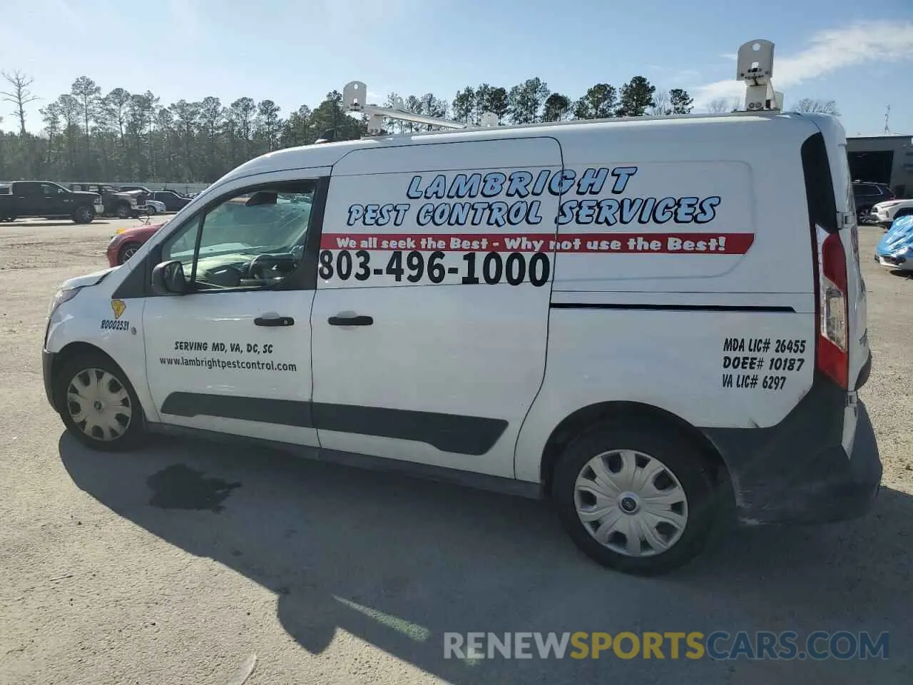 2 Photograph of a damaged car NM0LS7E27L1453571 FORD TRANSIT 2020