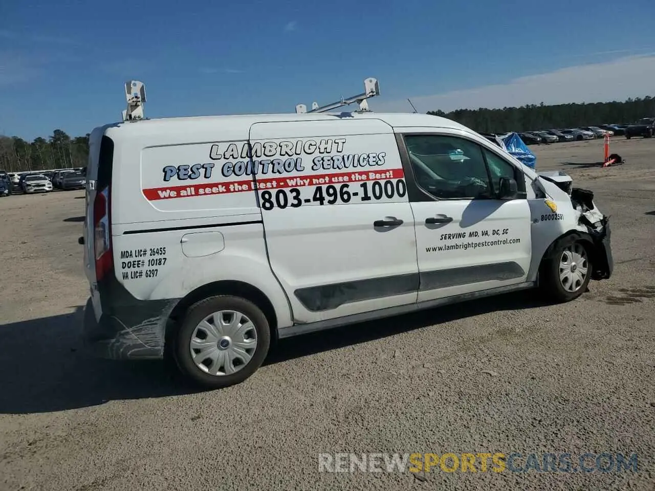 3 Photograph of a damaged car NM0LS7E27L1453571 FORD TRANSIT 2020