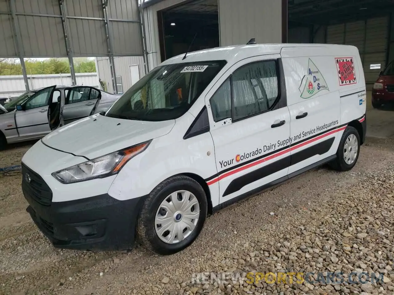 1 Photograph of a damaged car NM0LS7E27L1460262 FORD TRANSIT 2020