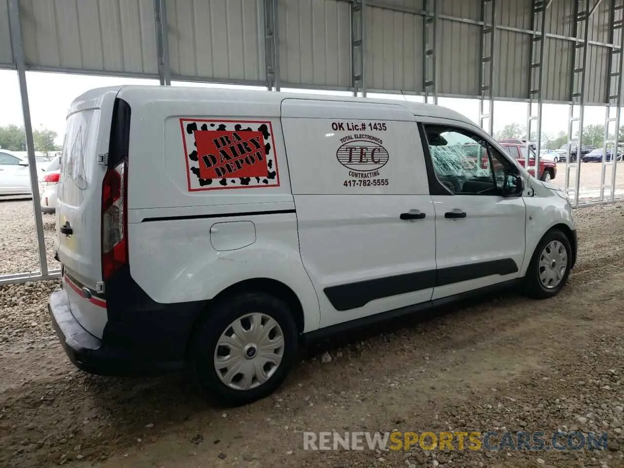 3 Photograph of a damaged car NM0LS7E27L1460262 FORD TRANSIT 2020