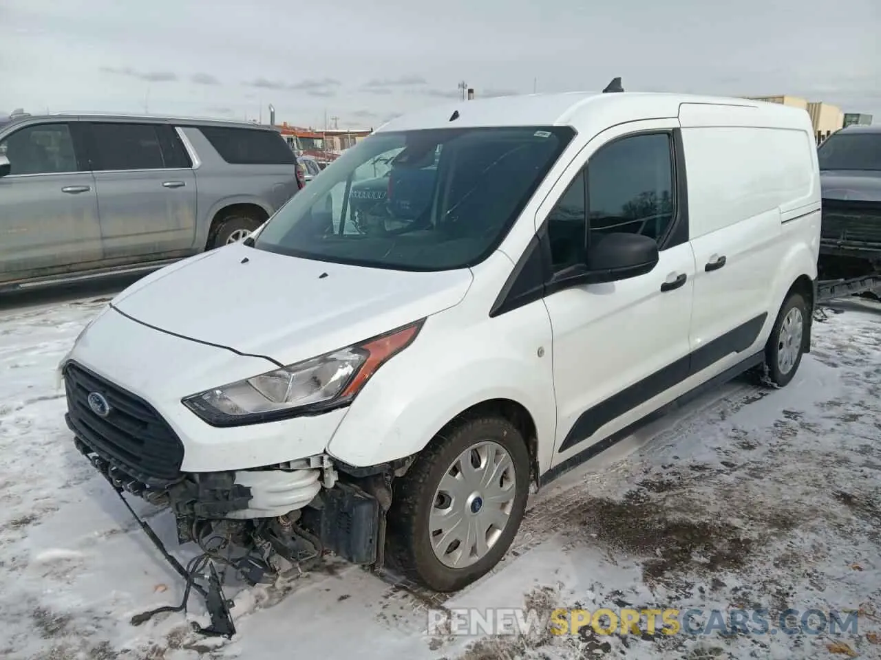 1 Photograph of a damaged car NM0LS7E27L1463033 FORD TRANSIT 2020