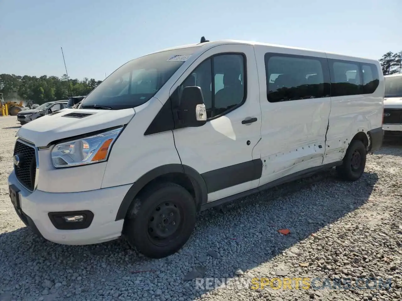 1 Photograph of a damaged car 1FBAX2Y87MKA12537 FORD TRANSIT 2021