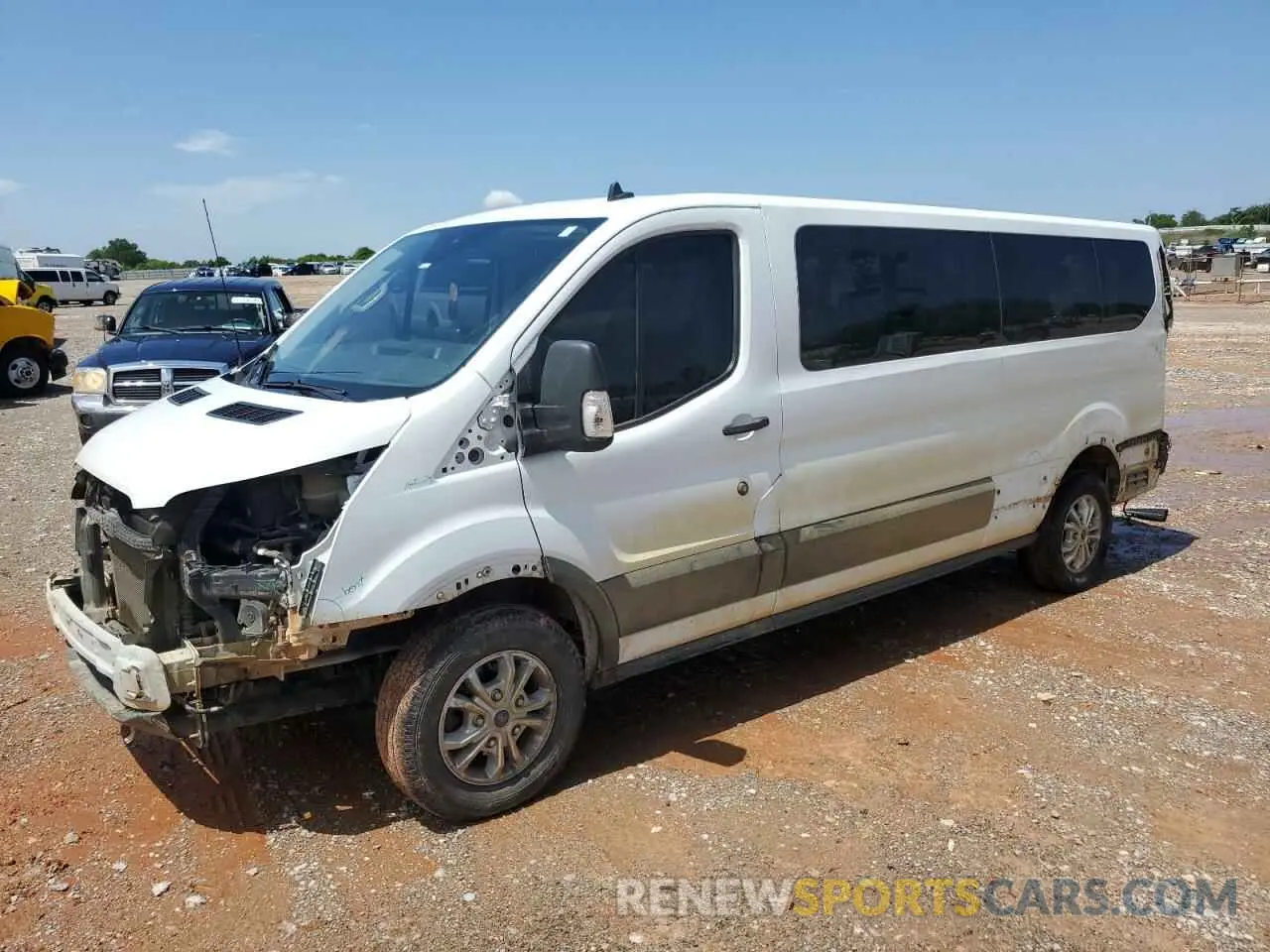 1 Photograph of a damaged car 1FBAX2YG4MKA14947 FORD TRANSIT 2021