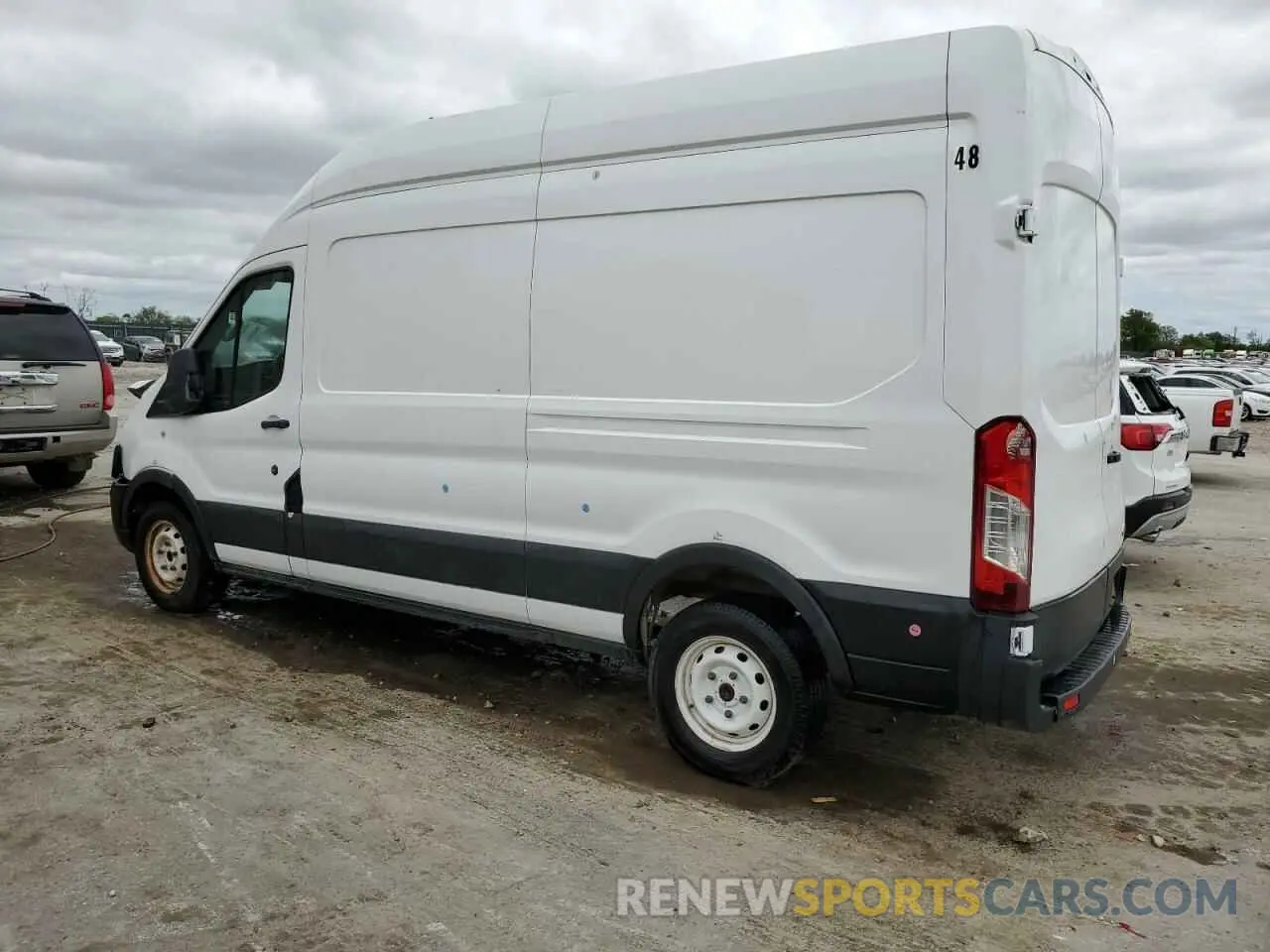 2 Photograph of a damaged car 1FTBR1X87MKA53899 FORD TRANSIT 2021