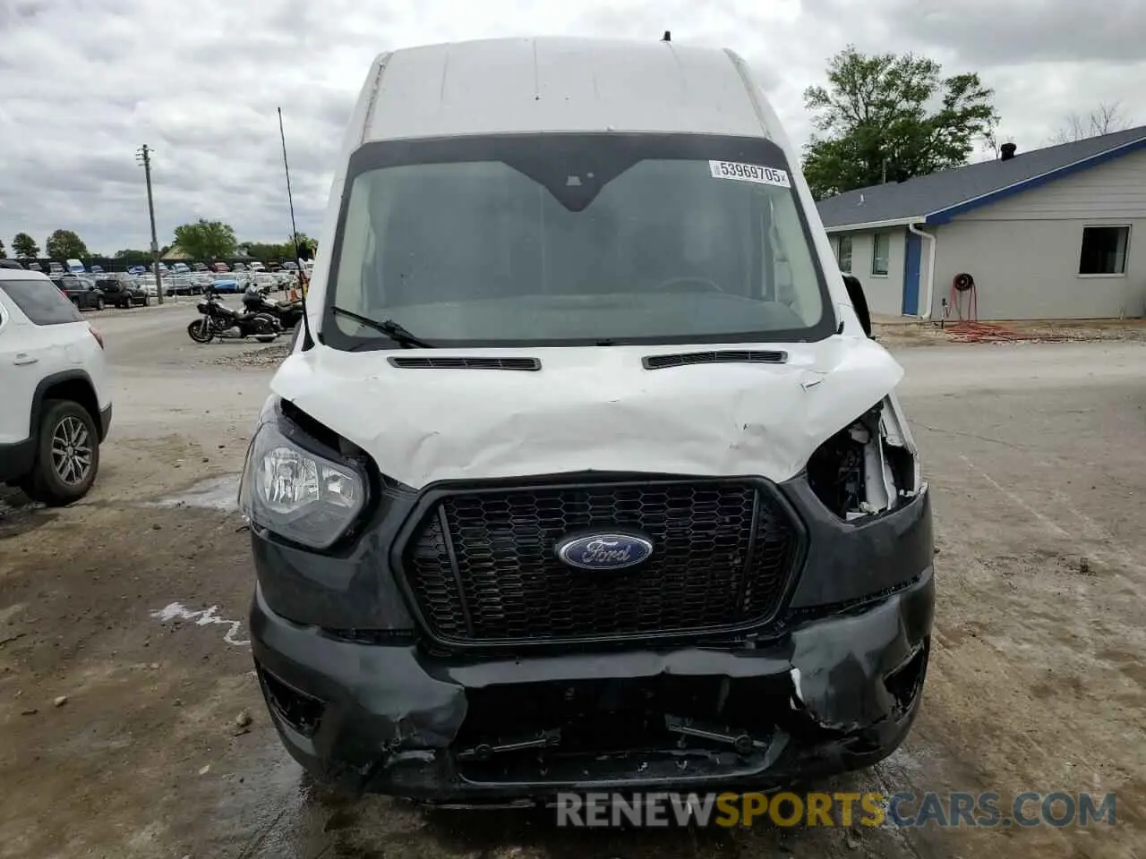 5 Photograph of a damaged car 1FTBR1X87MKA53899 FORD TRANSIT 2021