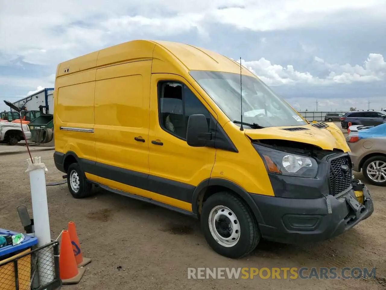 4 Фотография поврежденного автомобиля 1FTBR1X87MKA60092 FORD TRANSIT 2021