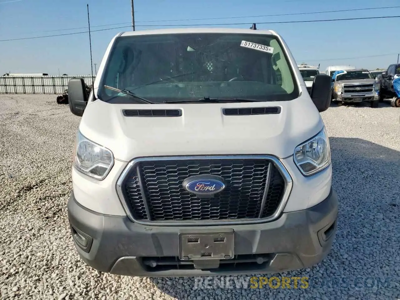 5 Photograph of a damaged car 1FTBR1Y80MKA45187 FORD TRANSIT 2021