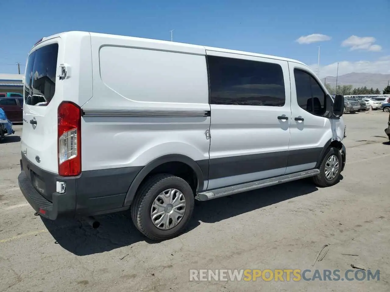 3 Photograph of a damaged car 1FTBR1Y85MKA82588 FORD TRANSIT 2021