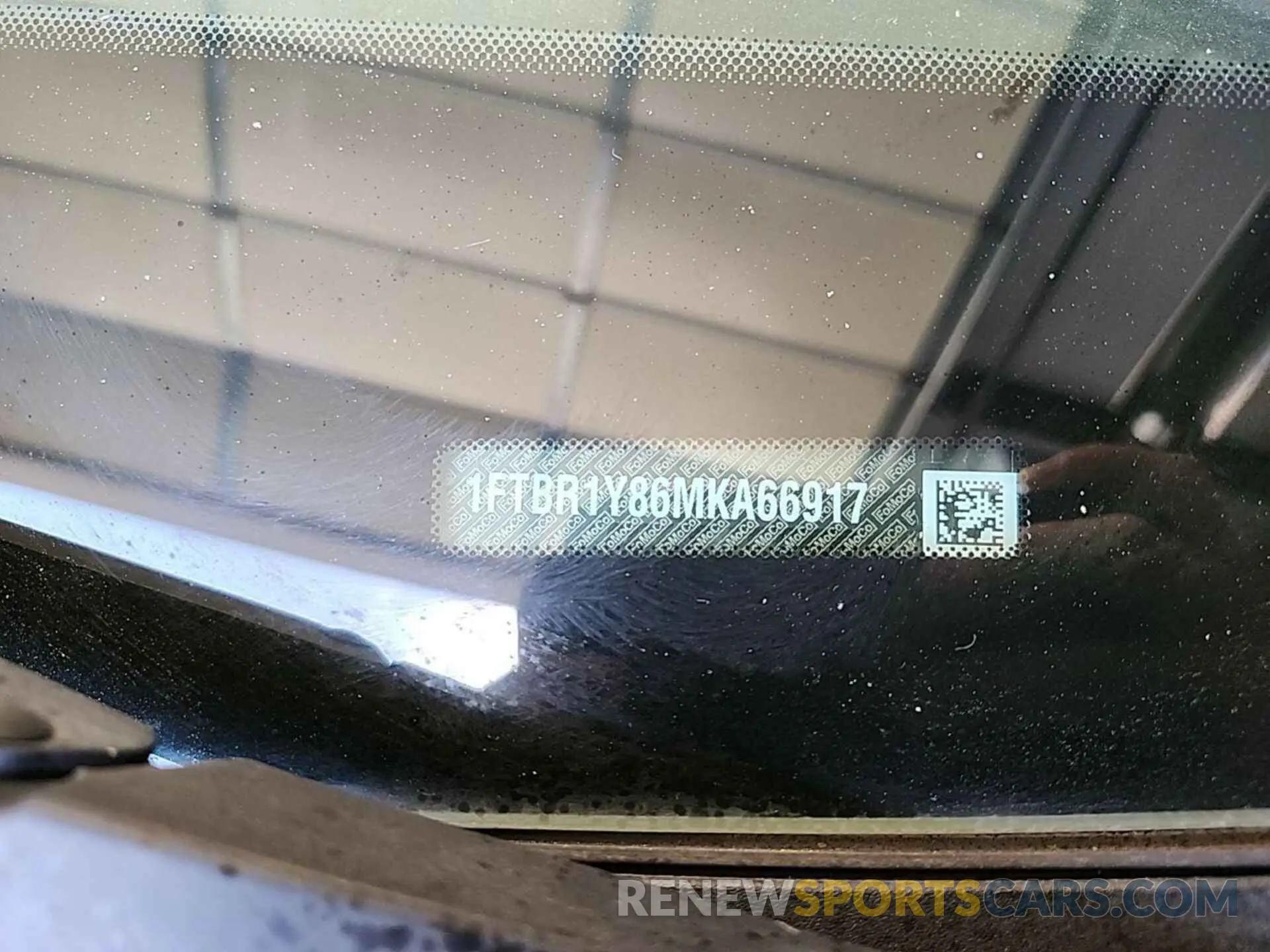 4 Photograph of a damaged car 1FTBR1Y86MKA66917 FORD TRANSIT 2021