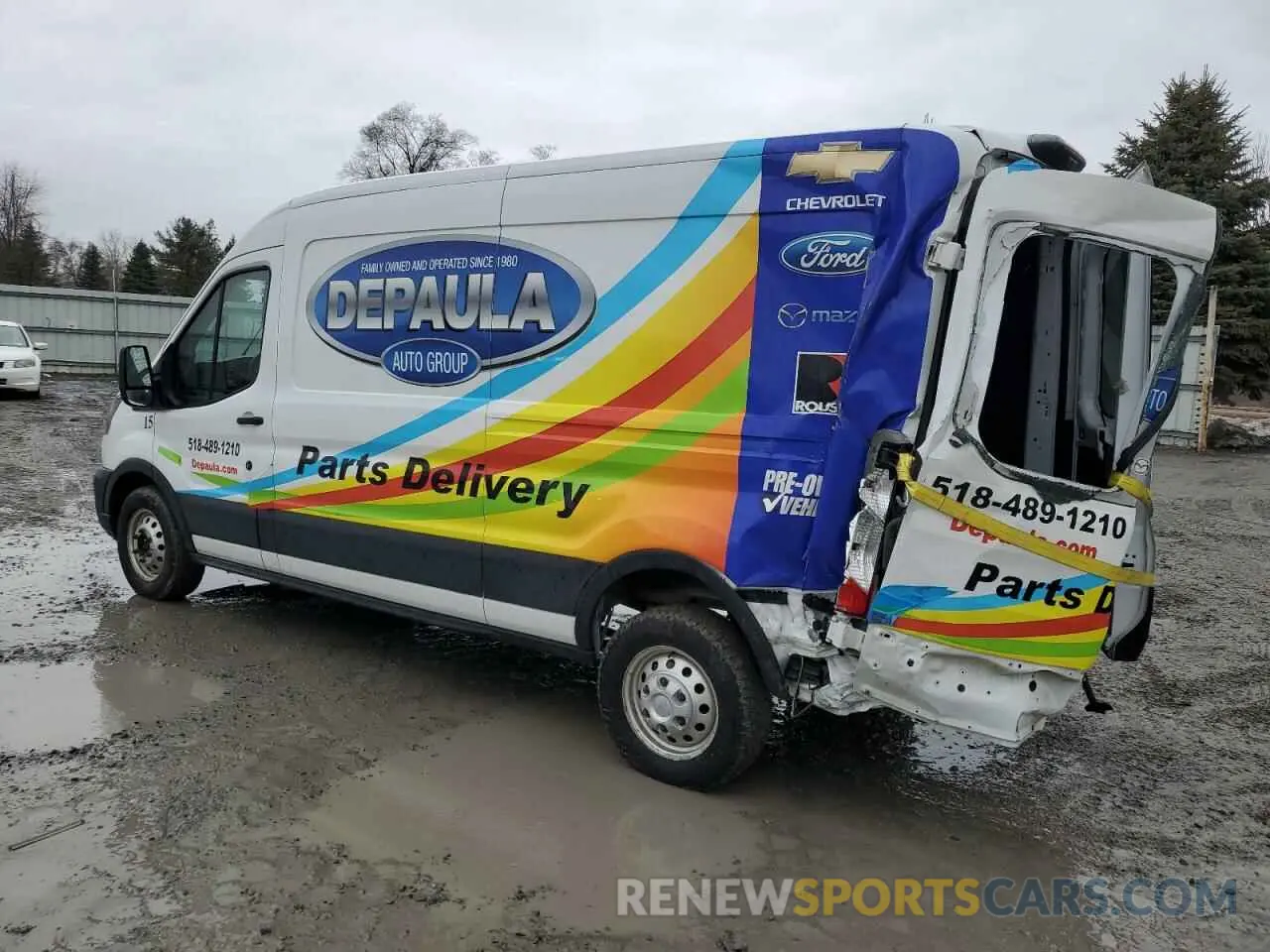 2 Фотография поврежденного автомобиля 1FTBR2C83MKA48498 FORD TRANSIT 2021