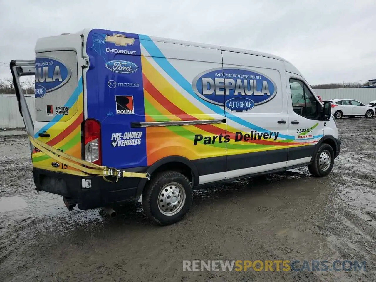 3 Фотография поврежденного автомобиля 1FTBR2C83MKA48498 FORD TRANSIT 2021
