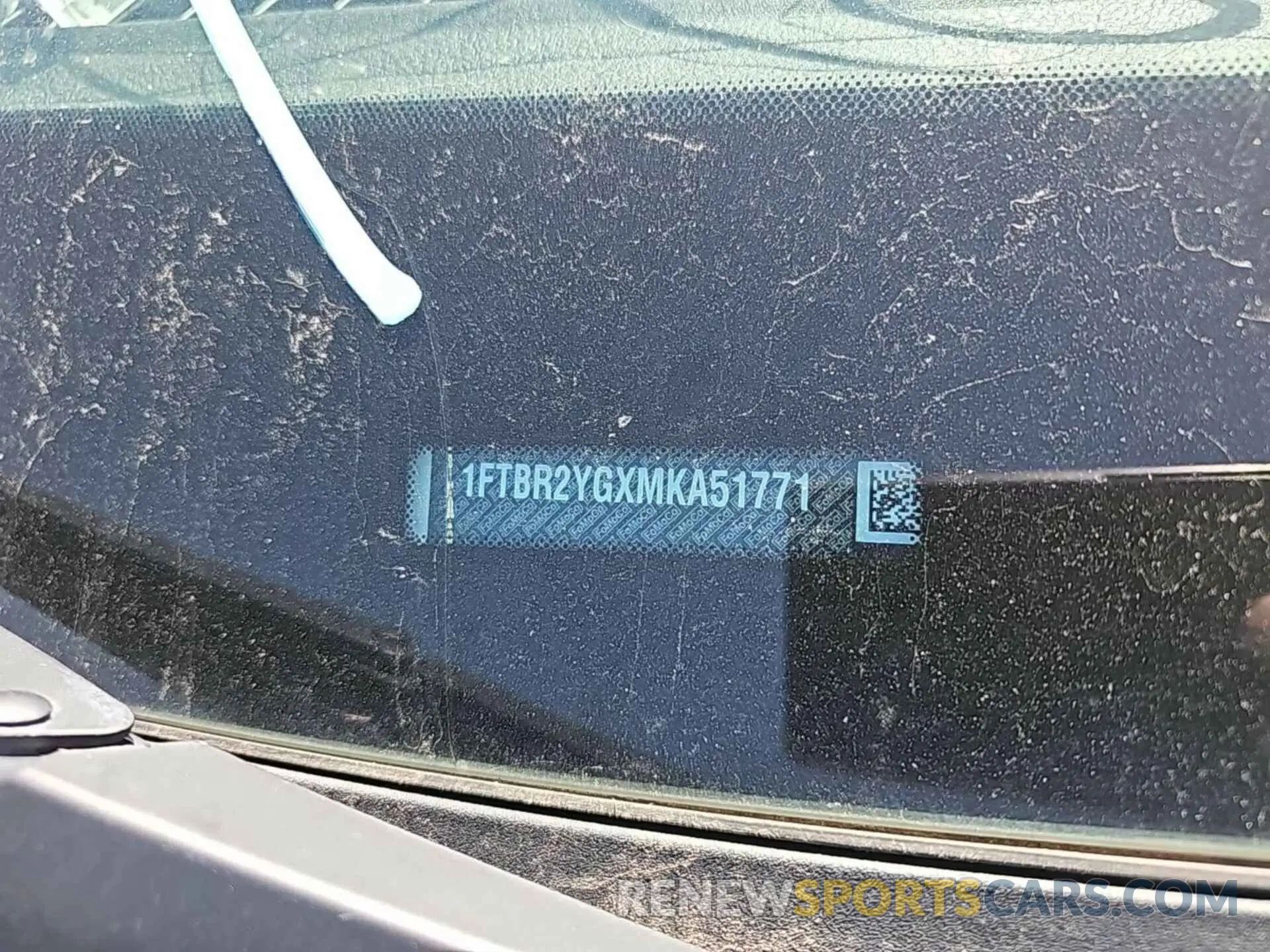 20 Photograph of a damaged car 1FTBR2YGXMKA51771 FORD TRANSIT 2021
