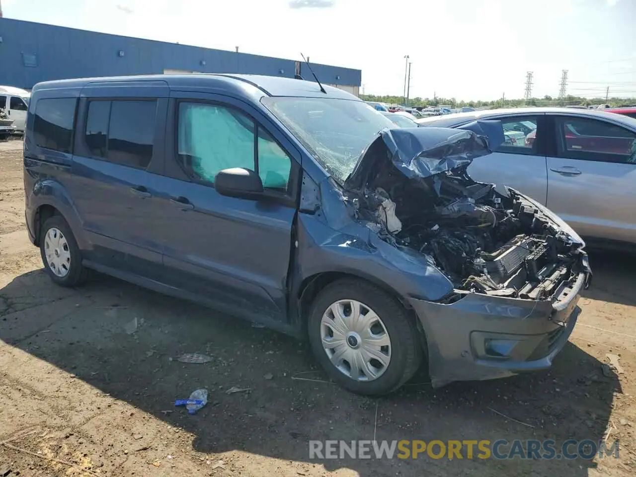 4 Photograph of a damaged car NM0GE9F24M1487133 FORD TRANSIT 2021
