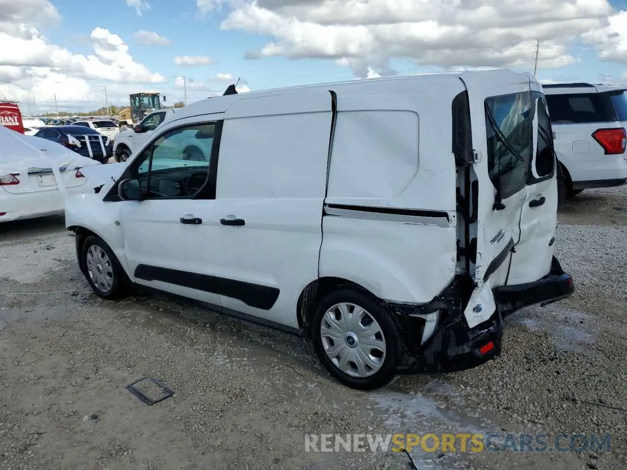 2 Фотография поврежденного автомобиля NM0LS6E23M1498065 FORD TRANSIT 2021