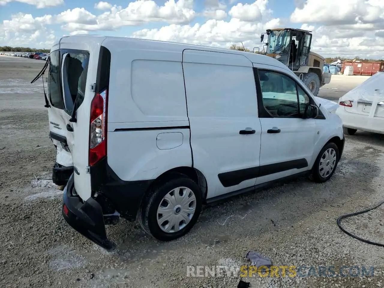 3 Фотография поврежденного автомобиля NM0LS6E23M1498065 FORD TRANSIT 2021