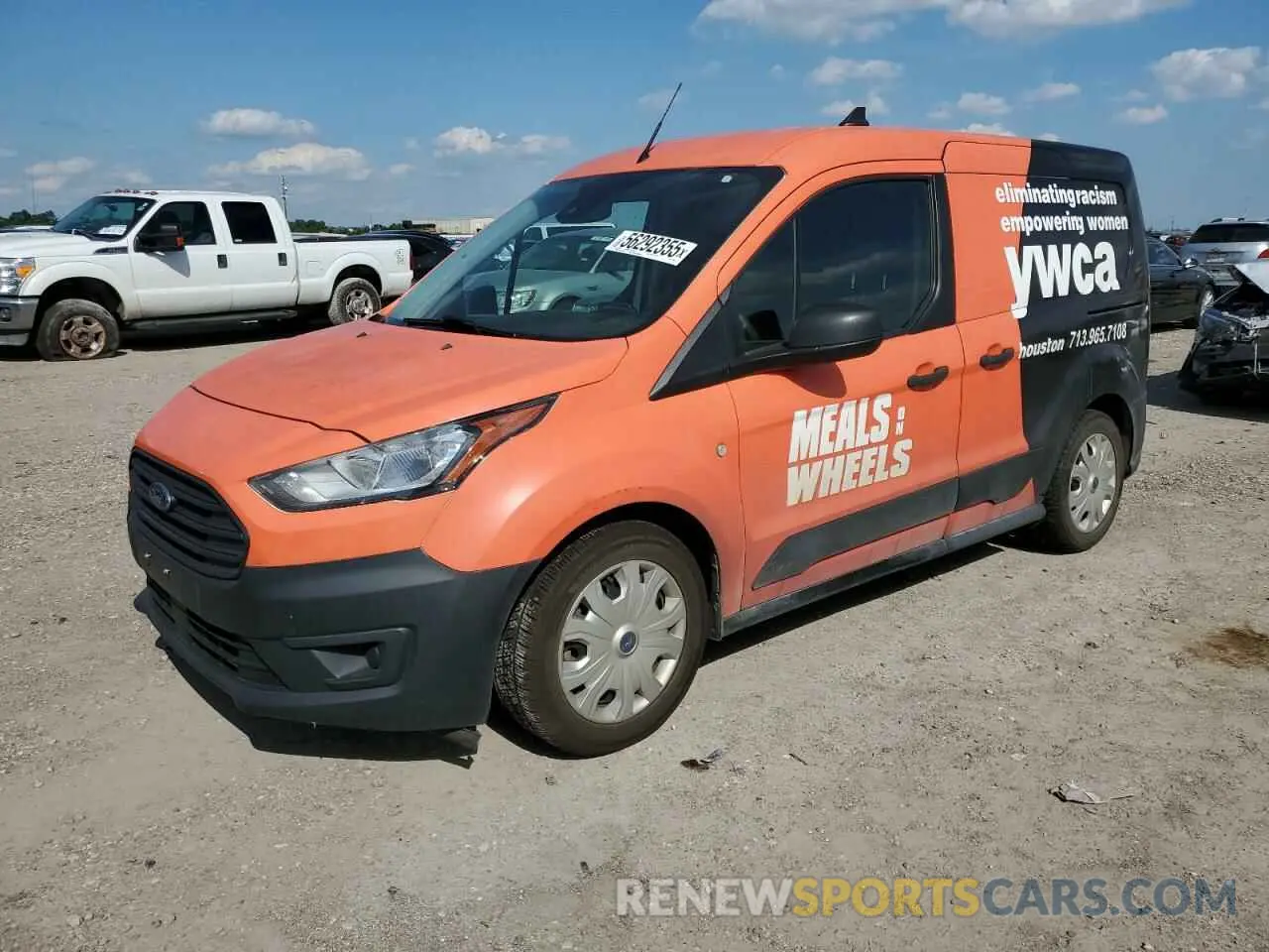 1 Фотография поврежденного автомобиля NM0LS6E29M1484588 FORD TRANSIT 2021