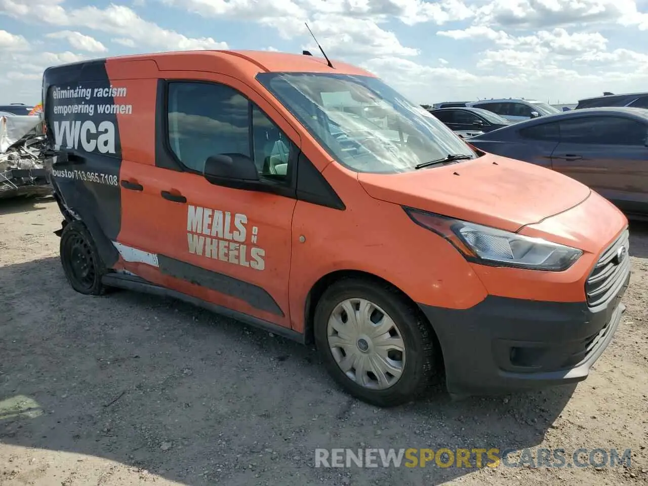 4 Фотография поврежденного автомобиля NM0LS6E29M1484588 FORD TRANSIT 2021