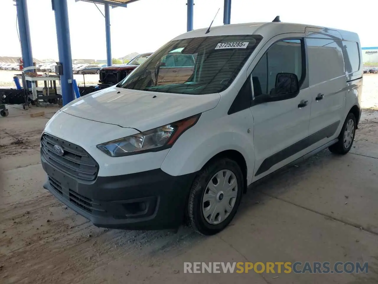 1 Photograph of a damaged car NM0LS7E29M1499677 FORD TRANSIT 2021