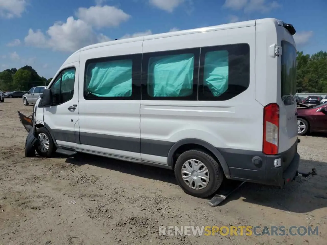 2 Фотография поврежденного автомобиля 1FBAX2C85NKA17809 FORD TRANSIT 2022