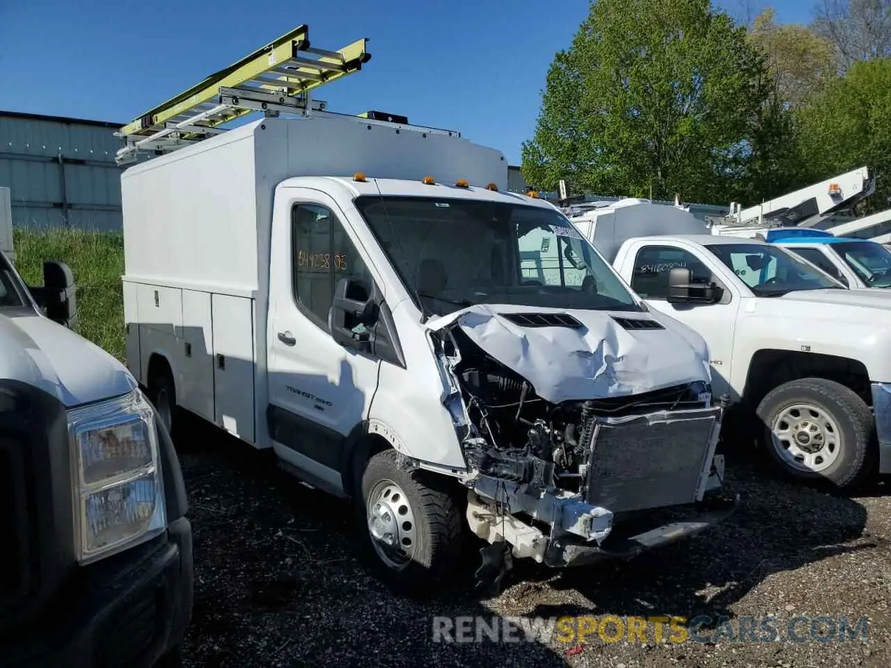 4 Photograph of a damaged car 1FDBF8P80NKA21682 FORD TRANSIT 2022