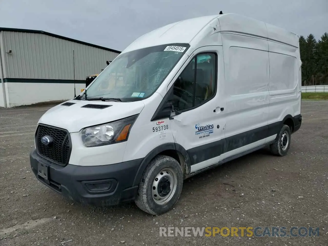 1 Фотография поврежденного автомобиля 1FTBR1X85NKA58035 FORD TRANSIT 2022
