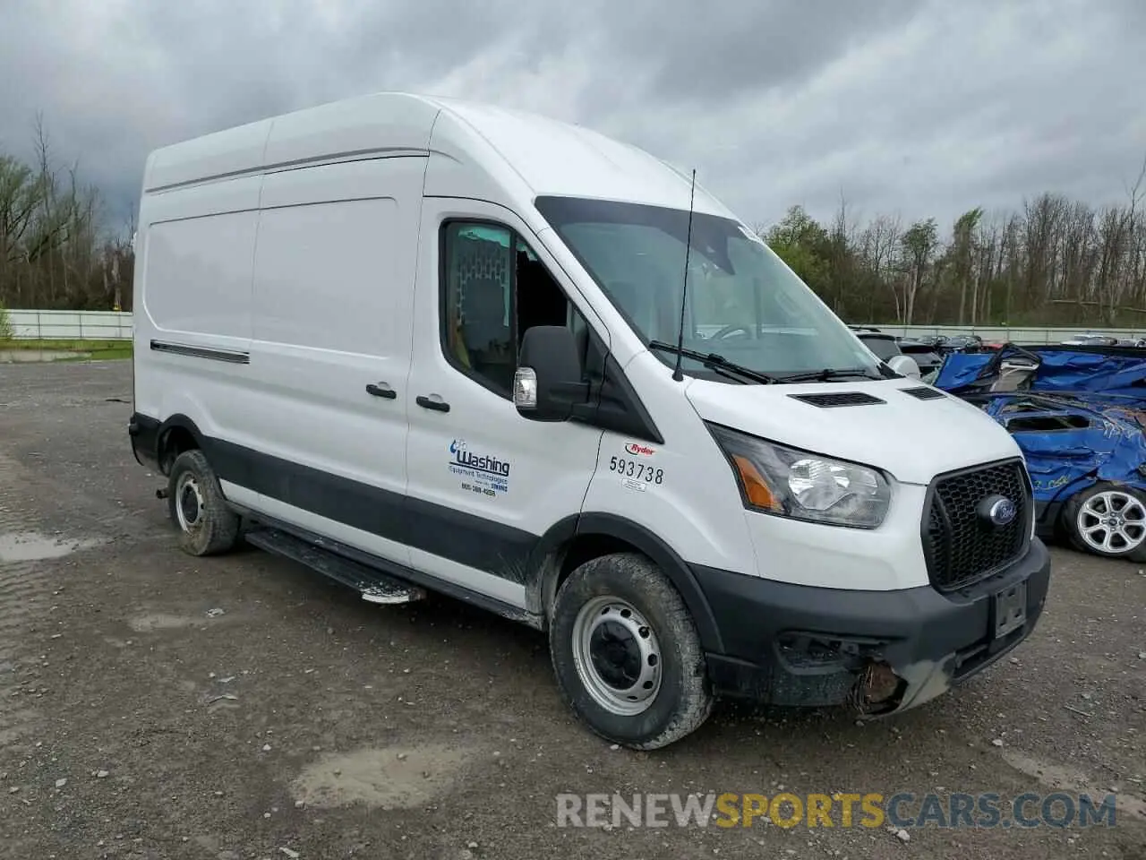 4 Фотография поврежденного автомобиля 1FTBR1X85NKA58035 FORD TRANSIT 2022