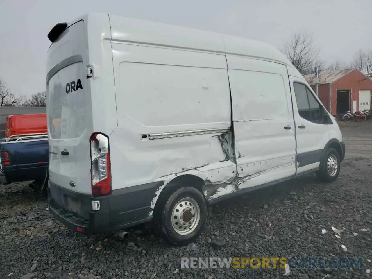 3 Photograph of a damaged car 1FTBR2X82NKA72092 FORD TRANSIT 2022