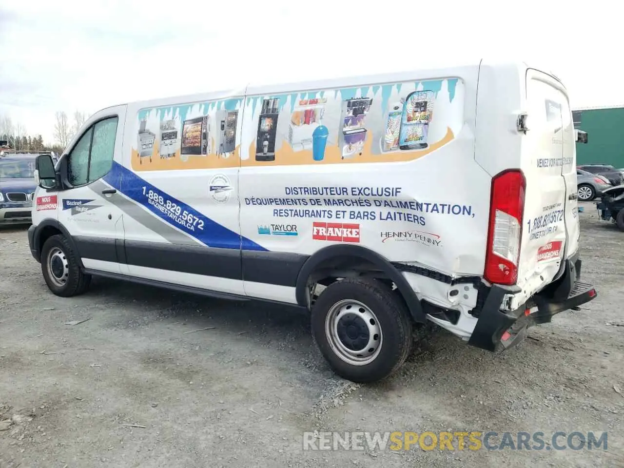 2 Фотография поврежденного автомобиля 1FTYE1Y82NKA32948 FORD TRANSIT 2022