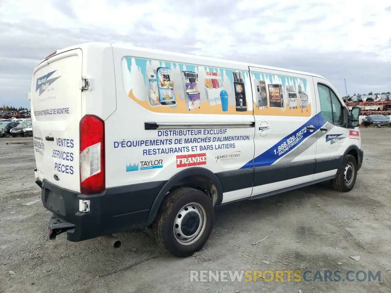 3 Фотография поврежденного автомобиля 1FTYE1Y82NKA32948 FORD TRANSIT 2022