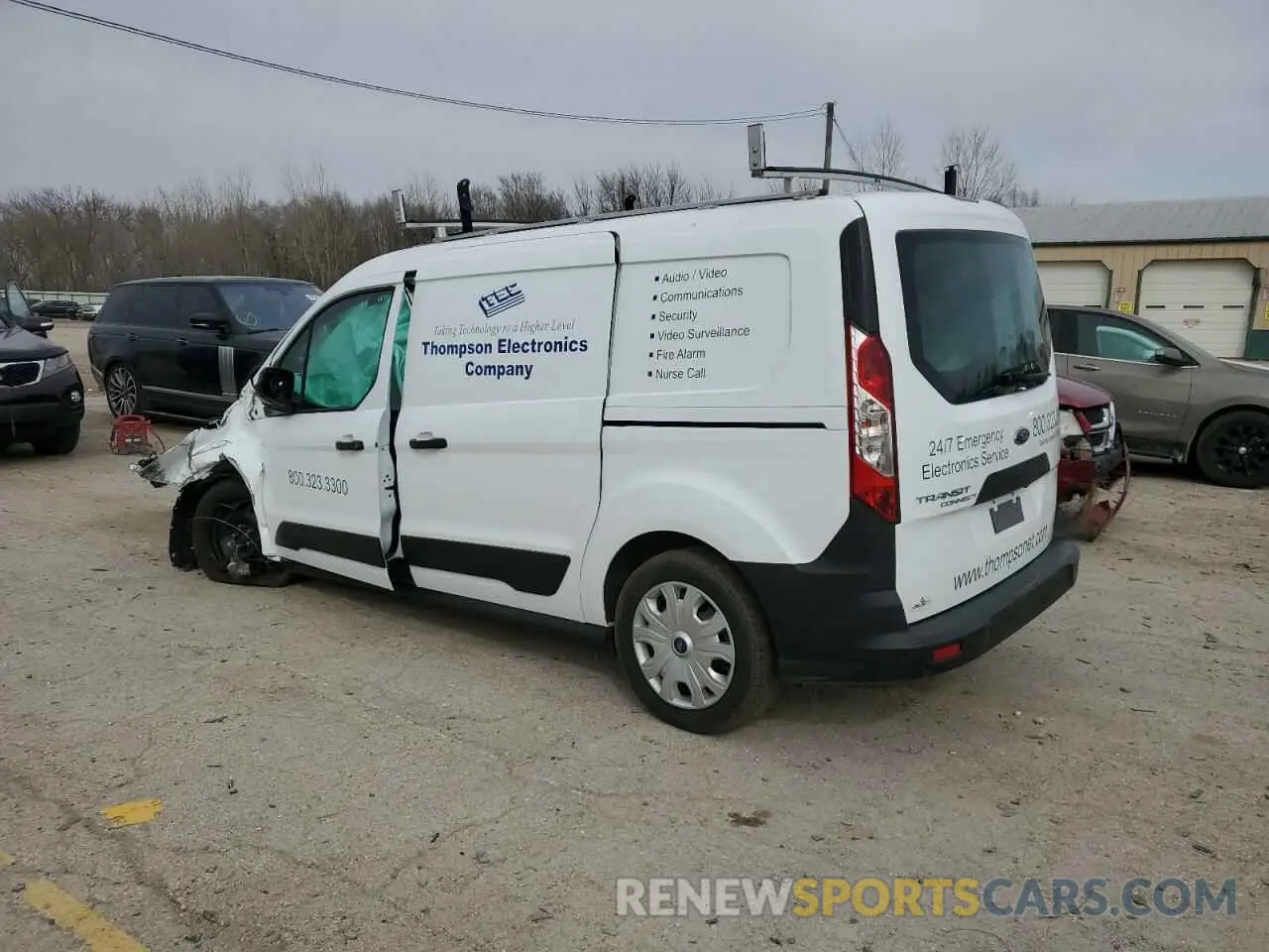 2 Photograph of a damaged car NM0LE7S2XN1517343 FORD TRANSIT 2022