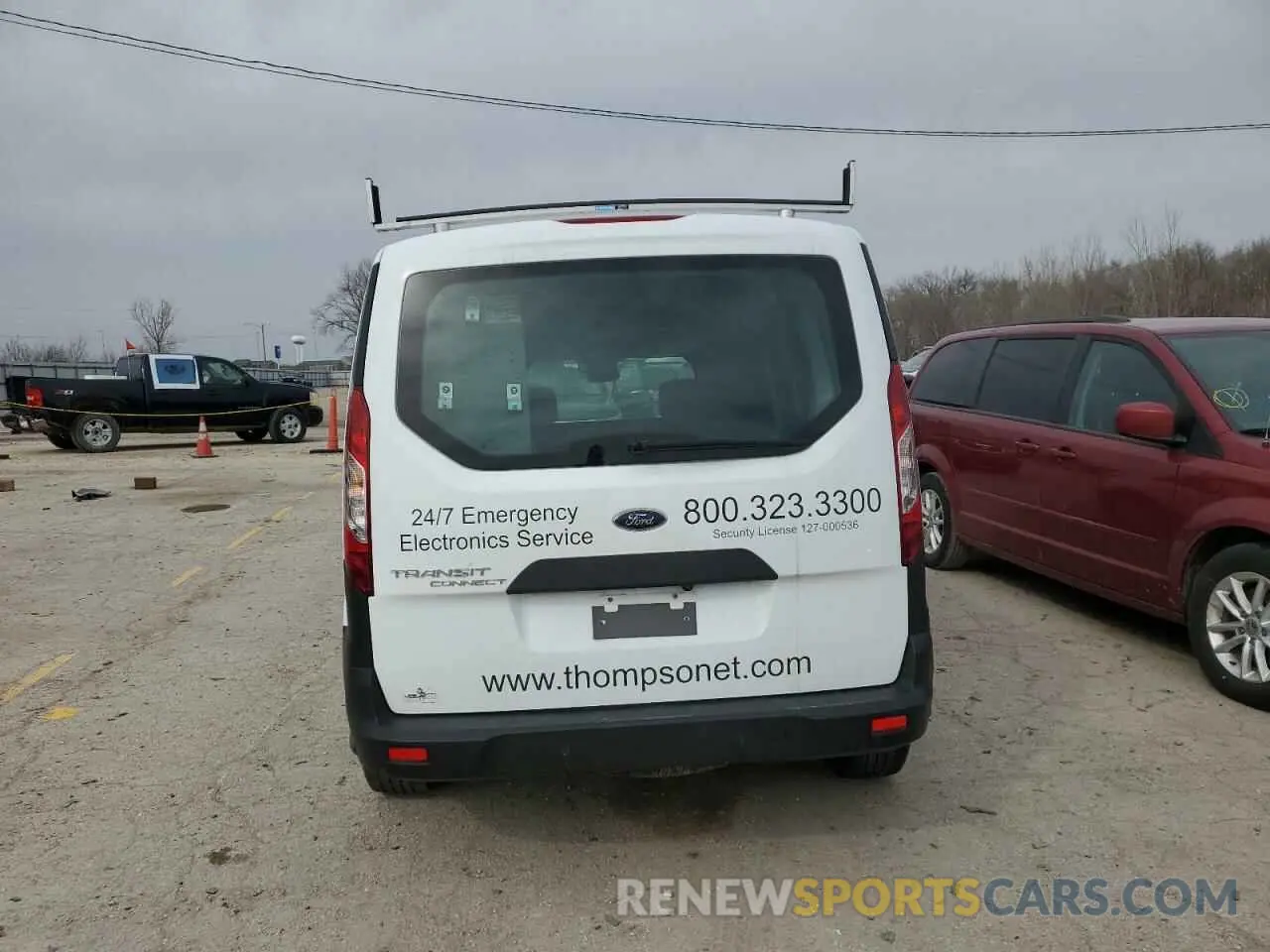 6 Photograph of a damaged car NM0LE7S2XN1517343 FORD TRANSIT 2022