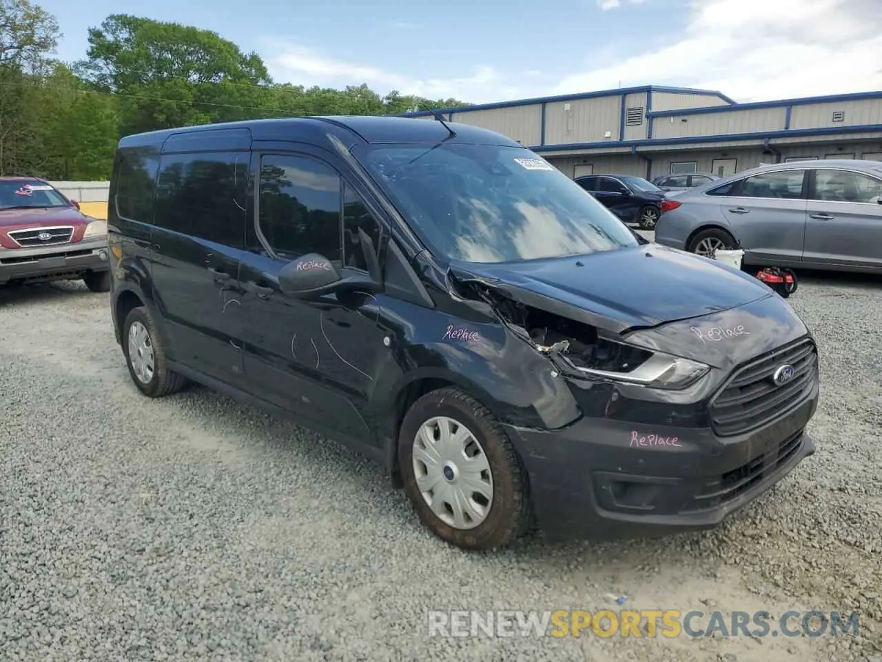 4 Photograph of a damaged car NM0LE7S2XN1529377 FORD TRANSIT 2022