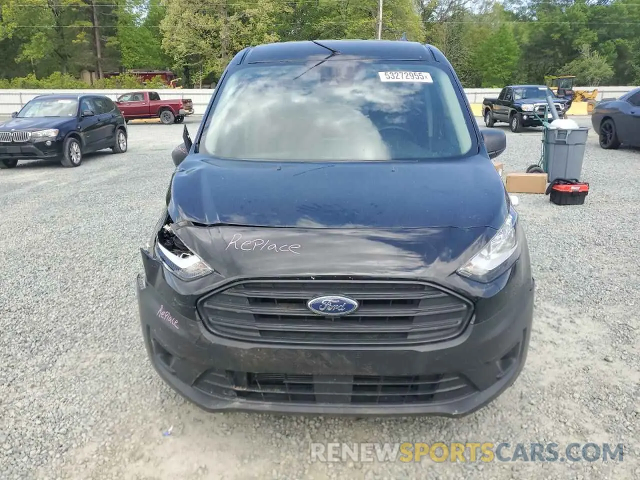 5 Photograph of a damaged car NM0LE7S2XN1529377 FORD TRANSIT 2022