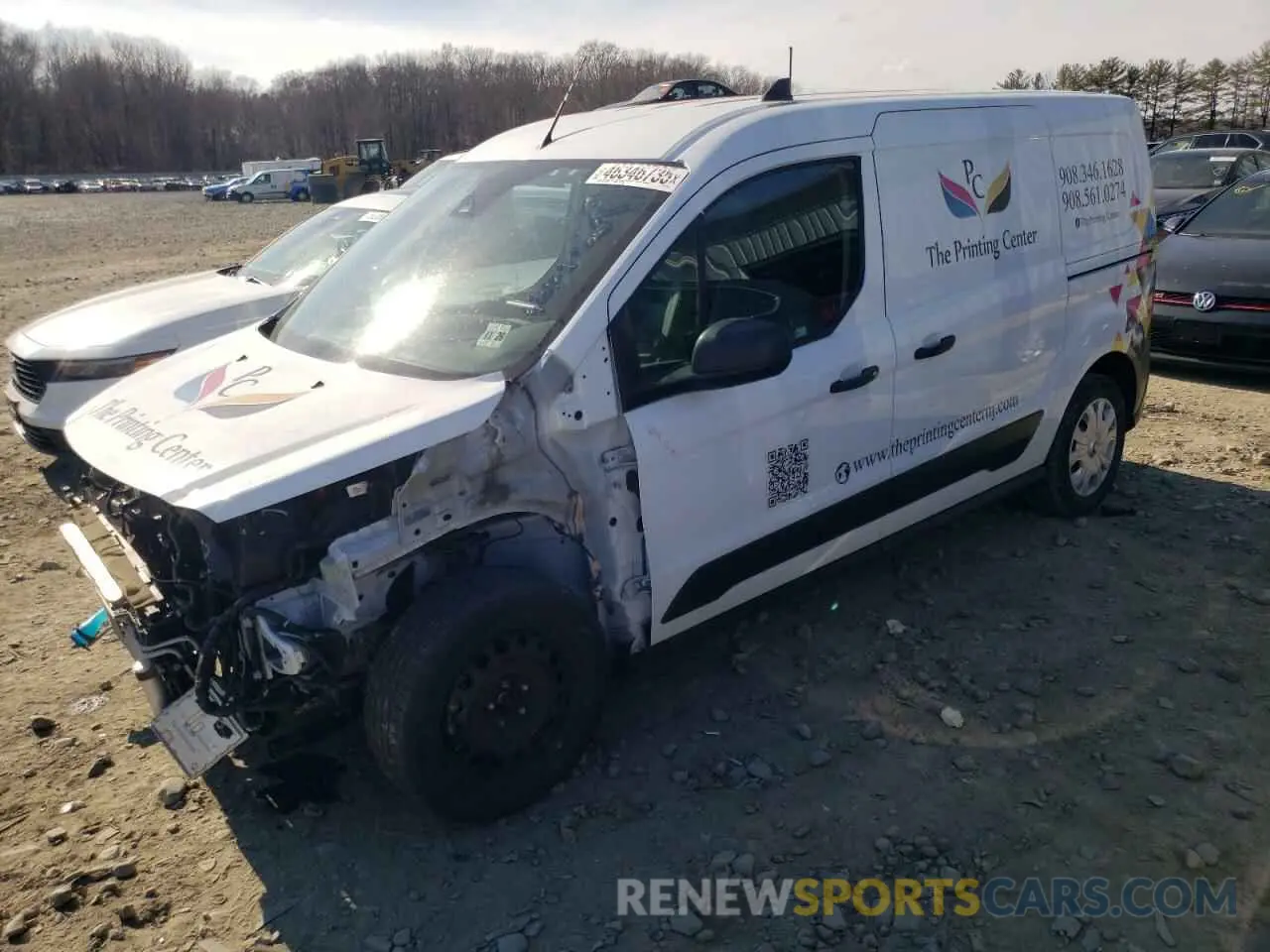 1 Фотография поврежденного автомобиля NM0LS7S23N1512090 FORD TRANSIT 2022