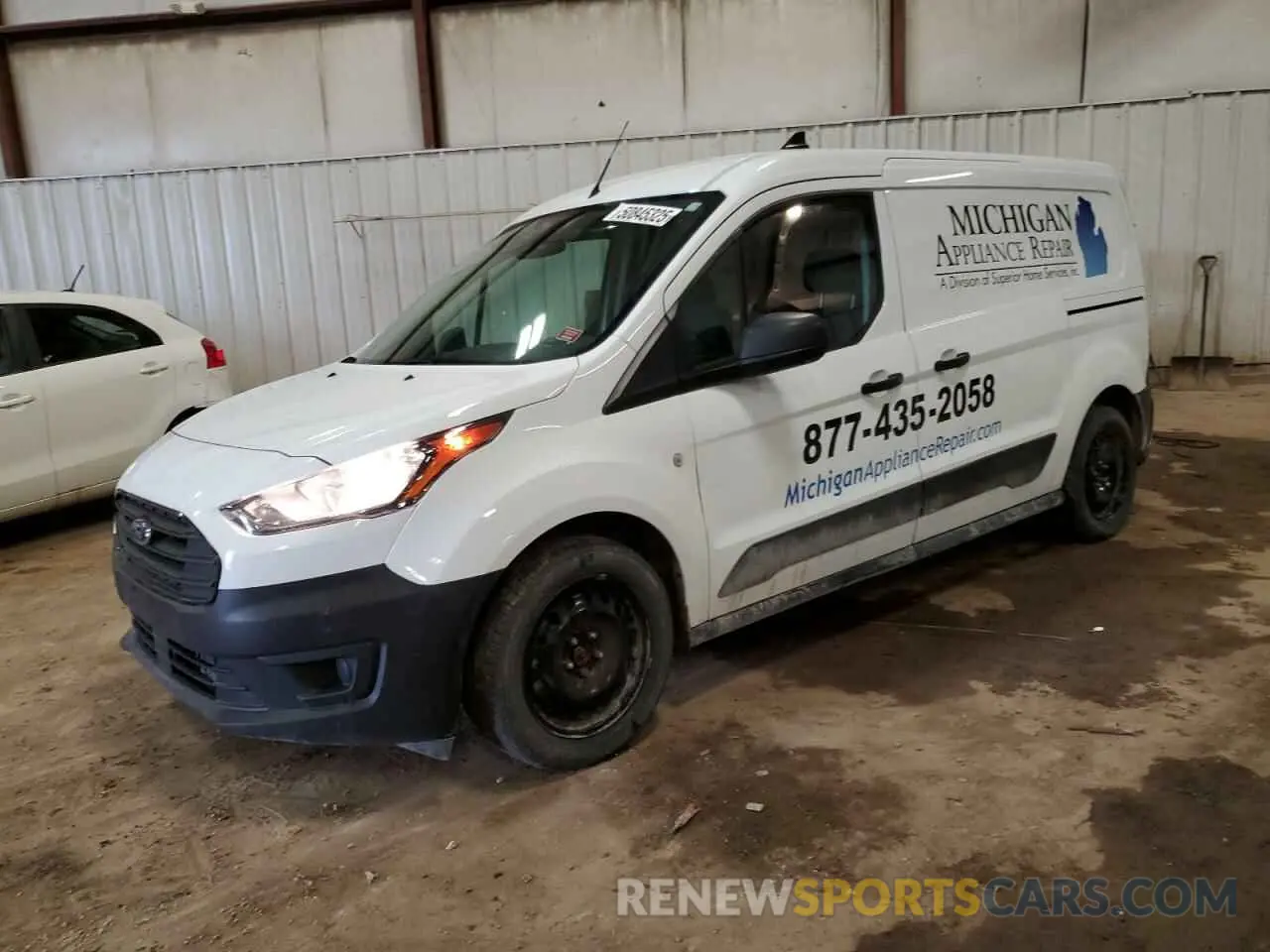 1 Photograph of a damaged car NM0LS7S26N1537839 FORD TRANSIT 2022