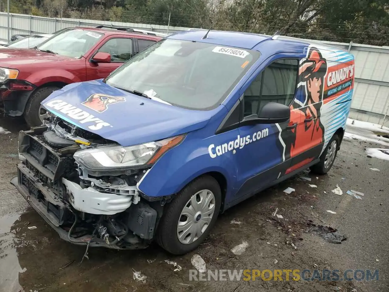 1 Фотография поврежденного автомобиля NM0LS7S2XN1531624 FORD TRANSIT 2022