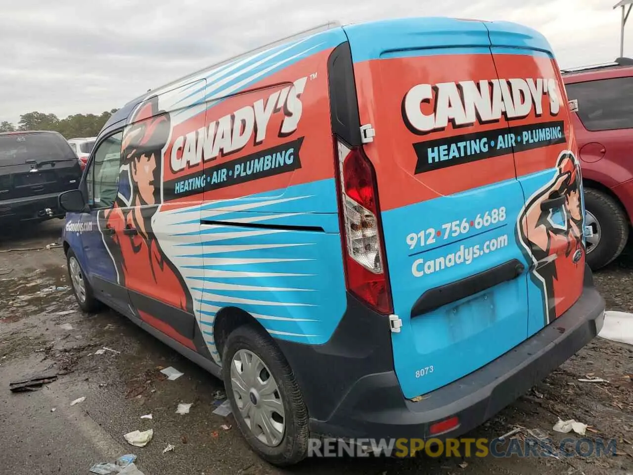 2 Фотография поврежденного автомобиля NM0LS7S2XN1531624 FORD TRANSIT 2022