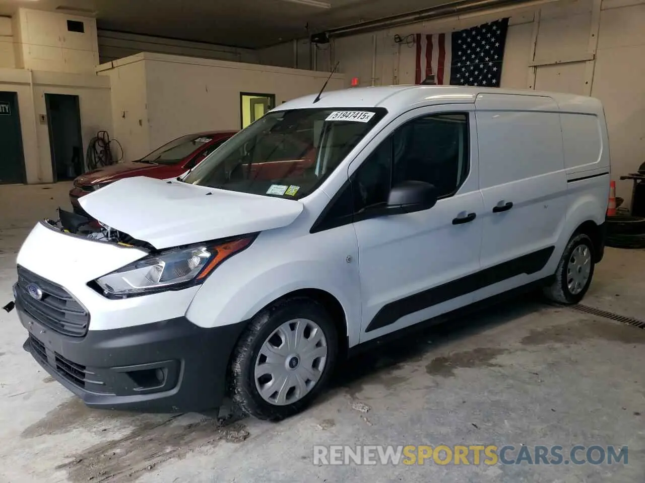 1 Photograph of a damaged car NM0LS7S2XN1536208 FORD TRANSIT 2022